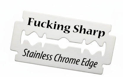 Fucking Sharp Double Edge Razor Blades - 100% Japanese Steel - 100 Blades