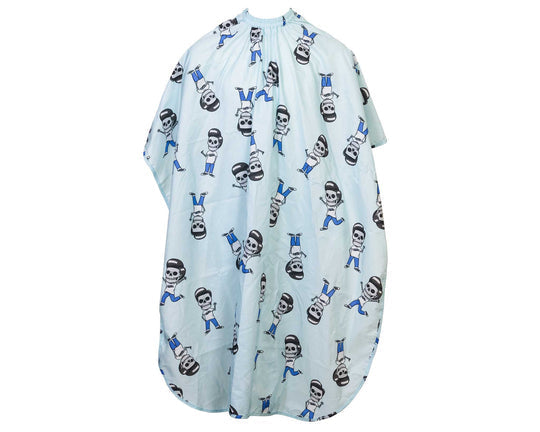Suavecito Kid's Mascot Club Barber Cape Blue