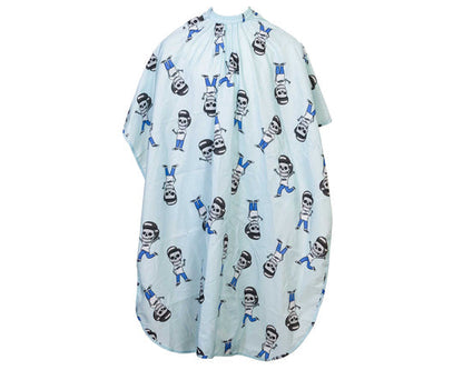 Suavecito Kid's Mascot Club Barber Cape Blue