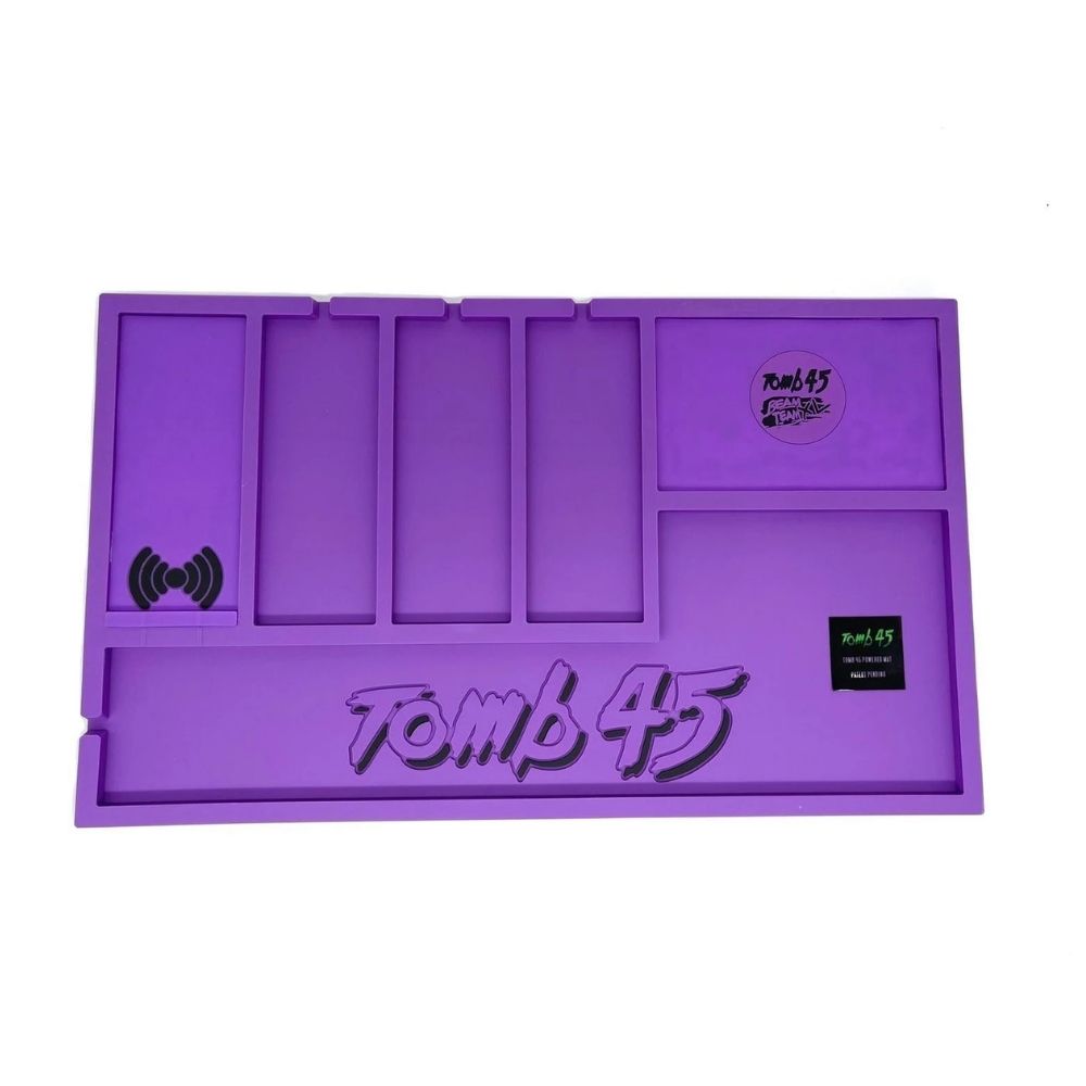 Tomb45 Powered Mats Wireless Charging Organizing Mat - 6 Colors Available (PowerClips Sold Separately)