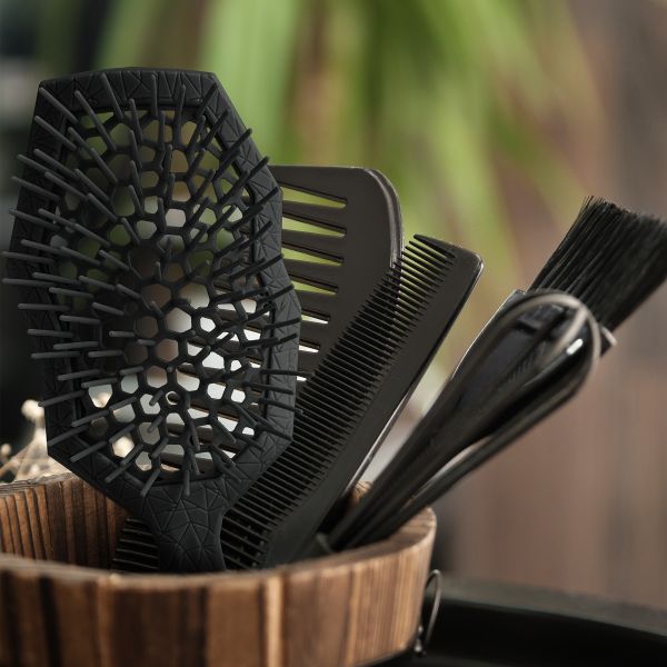 StyleCraft No Knots Detangler Brush #SCDBRUSHB
