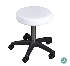 Terrell Universal Salon Stool By Berkeley (Black or White)