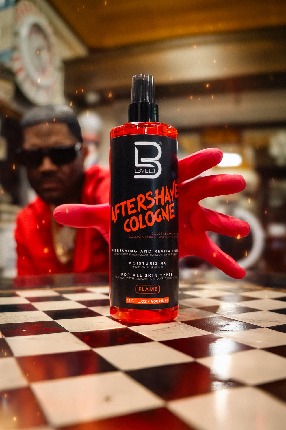 L3VEL3 After Shave Cologne Flame