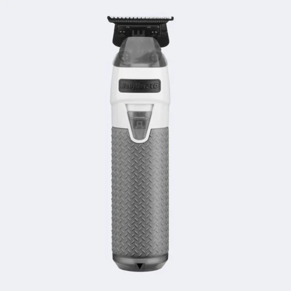 BaBylissPRO Limited Edition FXONE All-Metal Interchangeable Battery TRIMMER Transparent White #FX799TW