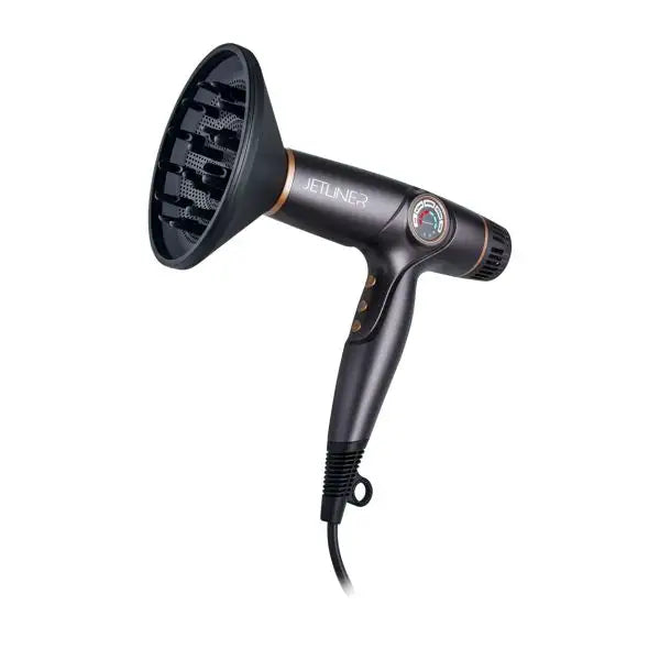 StyleCraft Silver Bullet JetLiner Hair Dryer - Professional Lightweight Hair Dryer with Digital Motor #SB102B