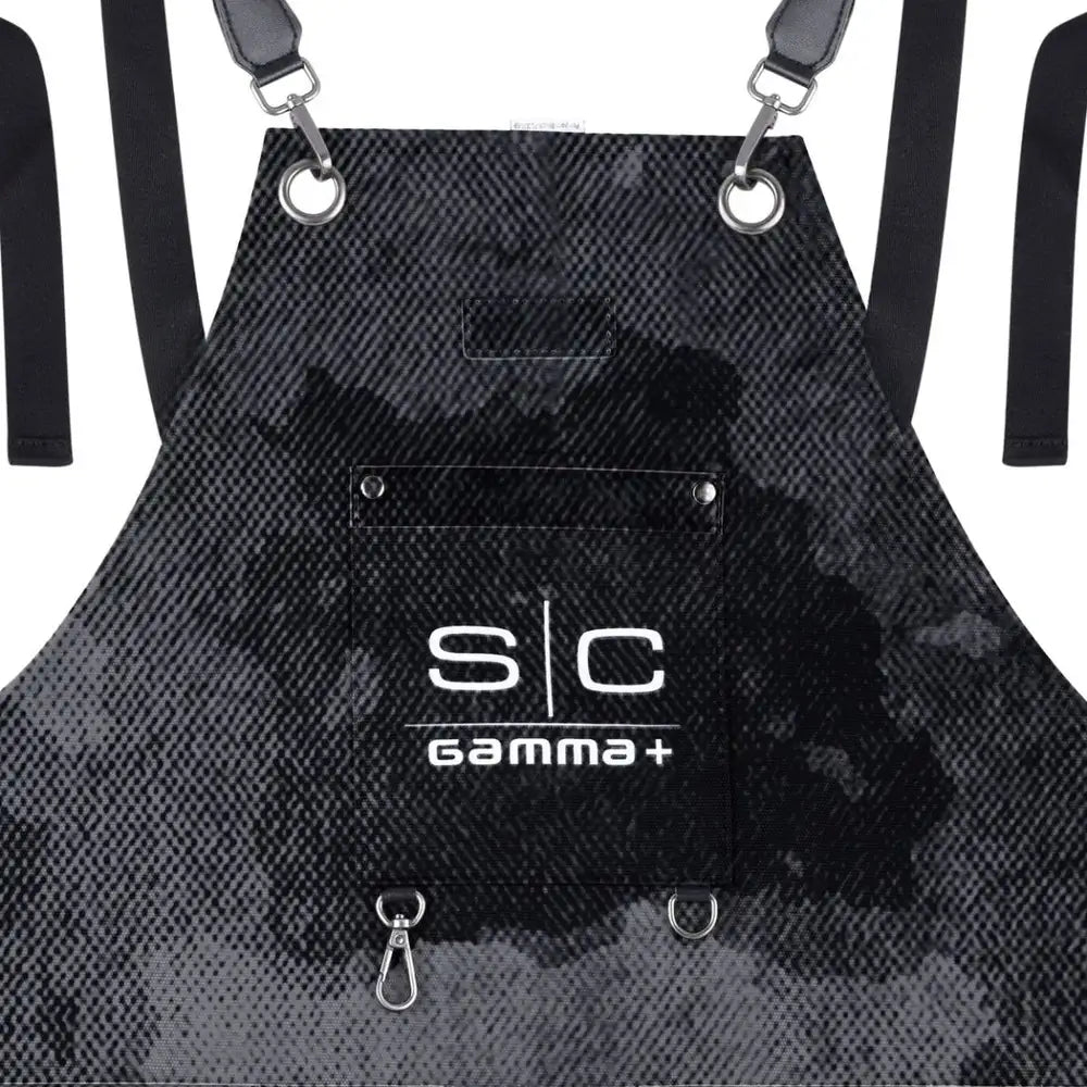 StyleCraft Professional Heavy Weight Waterproof Barber or Salon Hair Cutting Apron Black Camo SC314B