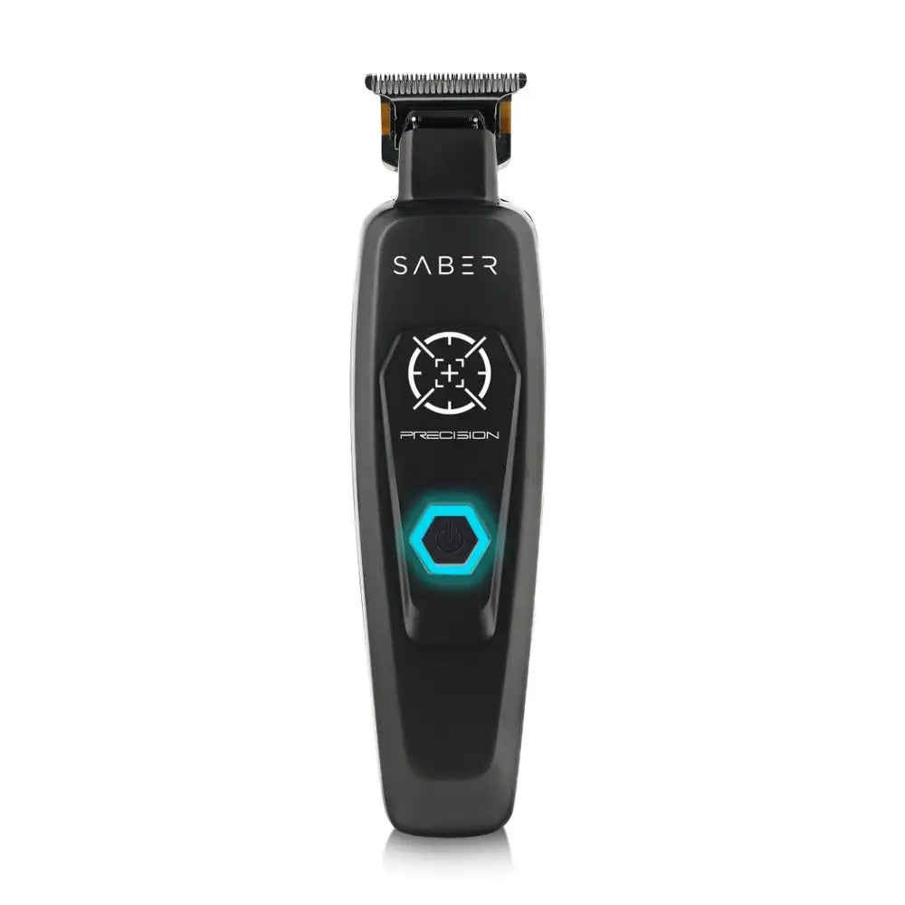 StyleCraft Precision Saber - Full Metal Body Digital Brushless Motor Cordless Hair Trimmer - Black #SC403BP