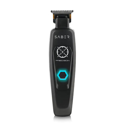 StyleCraft Precision Saber - Full Metal Body Digital Brushless Motor Cordless Hair Trimmer - Black #SC403BP