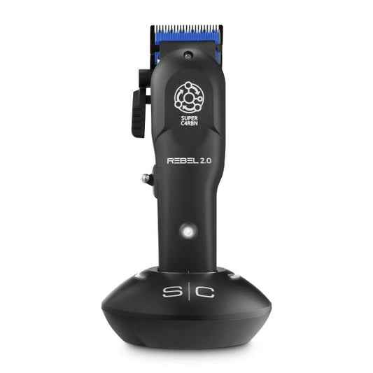 StyleCraft Rebel 2.0 Professional Hair Clipper with Super C4RBN Motor #SC601M
