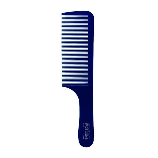 StyleCraft Fade Comb - Professional Close Tooth Fade Hair Comb Heat-Resistant Plastic with Comfort Grip #SCFCB