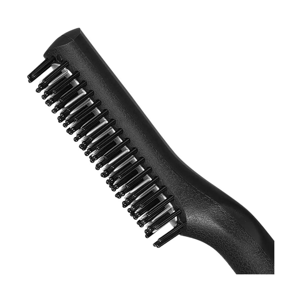 Stylecraft Heat Stroke - Corded Beard and Hair Styling Hot Brush Black with Cool Touch Tips SCHSCORD