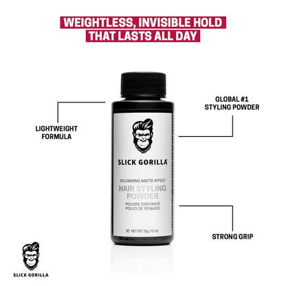Slick Gorilla Hair Styling Texturizing Powder 20g