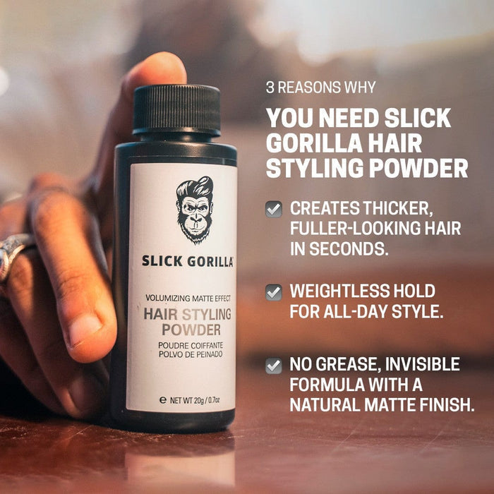Slick Gorilla Hair Styling Texturizing Powder 20g