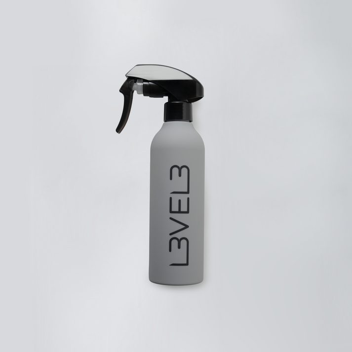 L3VEL3 Rubberized Spray Bottle Gray