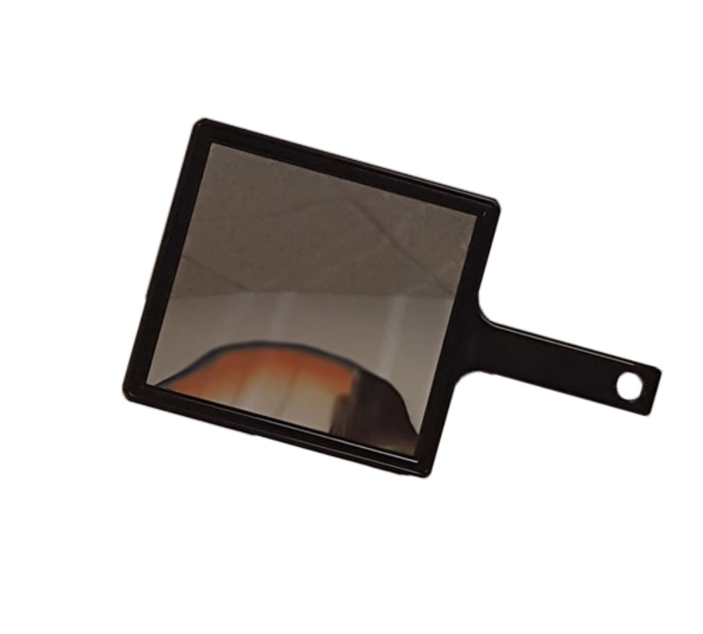 Soft ‘n Style Hand Held Heavy Duty Mirror – Black