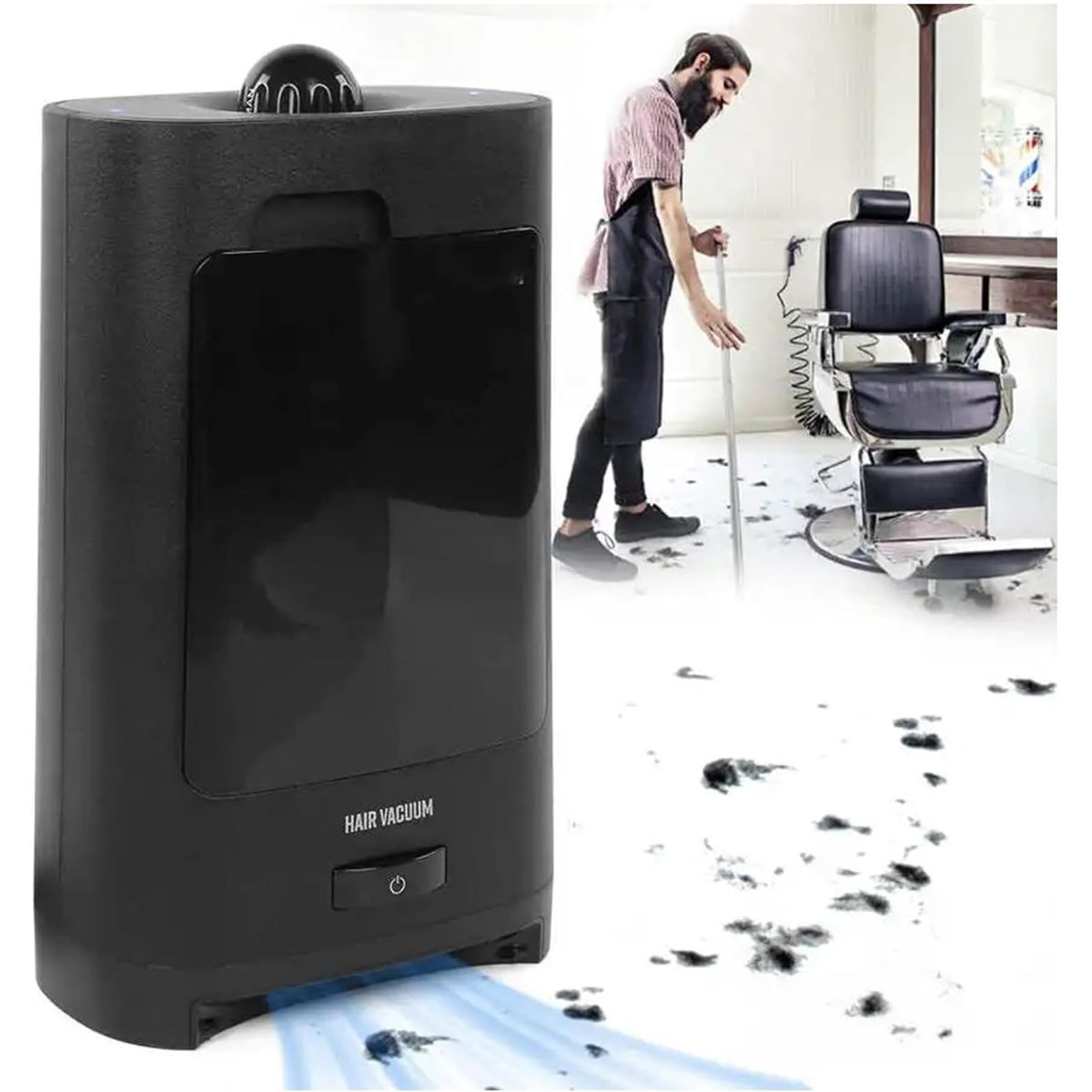 Professional Touchless Vacuum Automatic Hair Dustbin – The Hygienic Solution