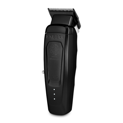 Saber 2.0 Clipper - Professional Cordless Modular Hair Clipper with High-Torque Digital Brushless Motor in Black 