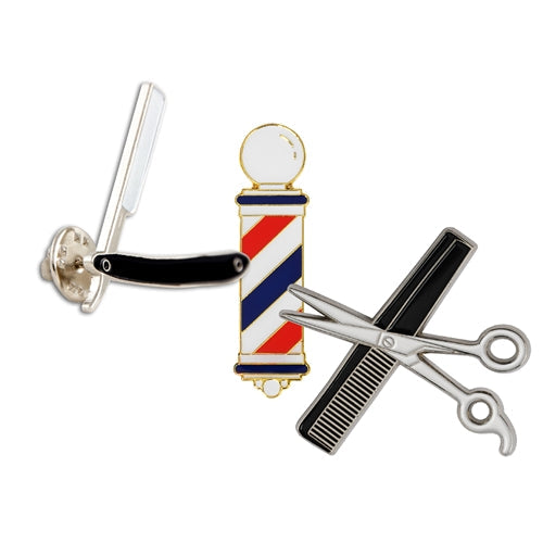 MD Barber Lapel Pin Gift Set