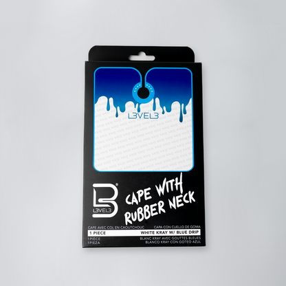 L3VEL3 Professional Rubber Neck Cutting Cape