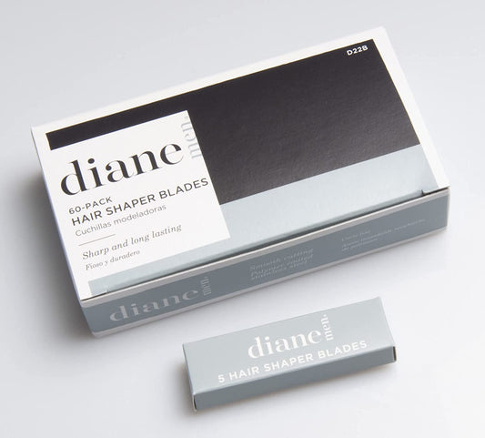Diane Hair Shaper Razor Blades - 60 Pack