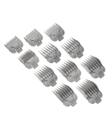 Andis Snap-On Blade Attachment Combs 11 Comb Set