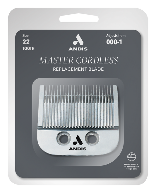 Andis Master Cordless Replacement Blade, Carbon Steel Size 000-1 #74040