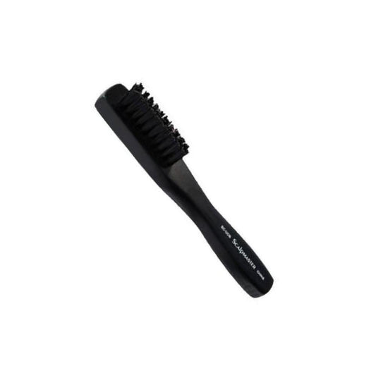 Scalpmaster Wood Handle Clipper Cleaning Brush With Nylon Bristles
