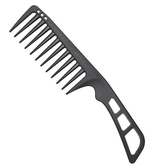 Olivia Garden CarbonLite Wide Tooth Comb with Handle (CL-6)