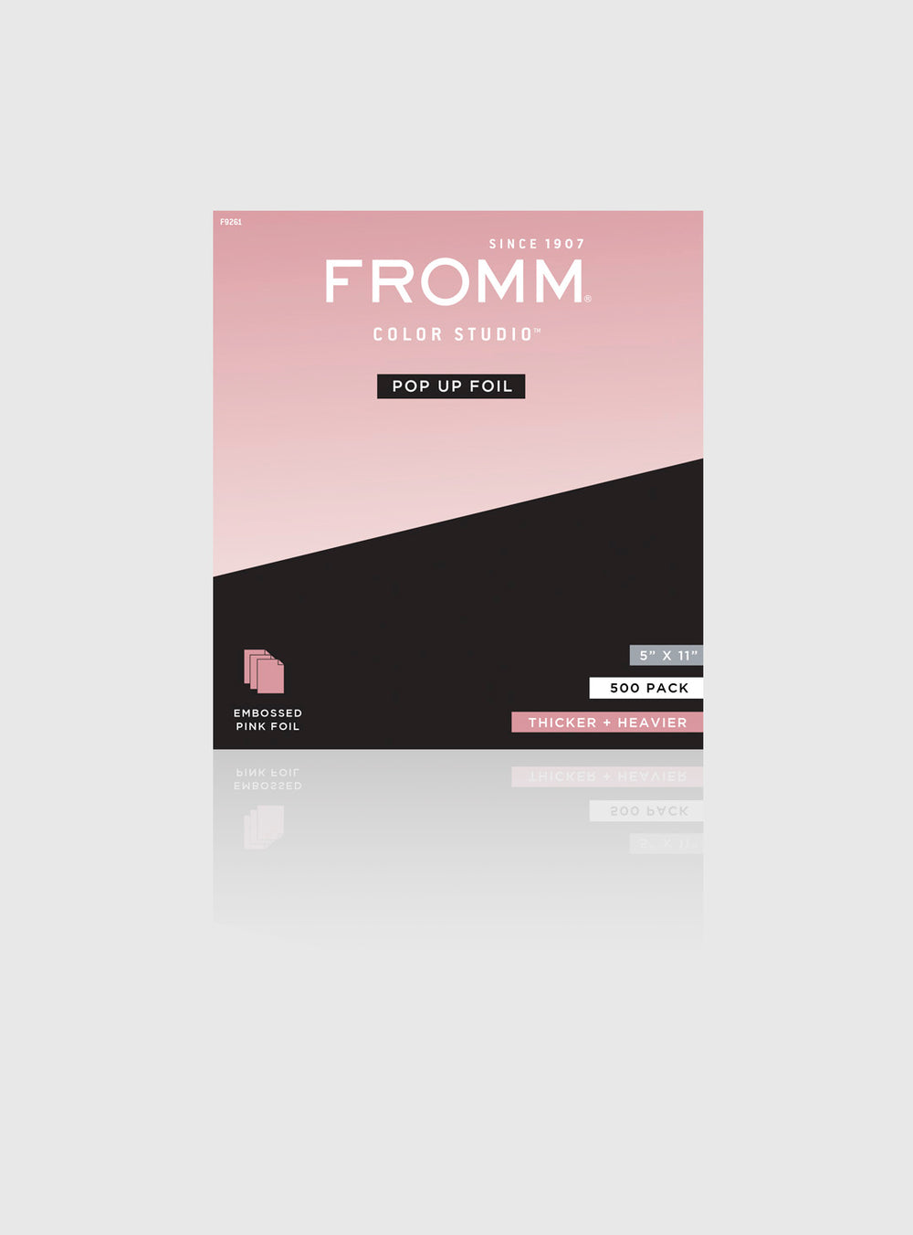 Fromm Pro 5"x11" Embossed Pop Up Foil Pink - 500 Pack