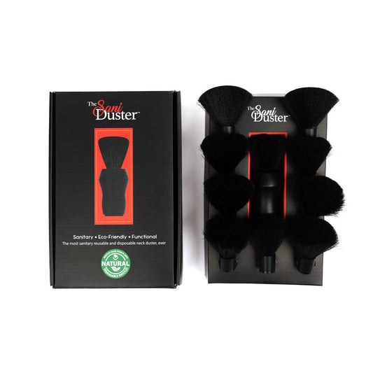 The SaniDuster 10 Brush Starter Kit with Handle Set