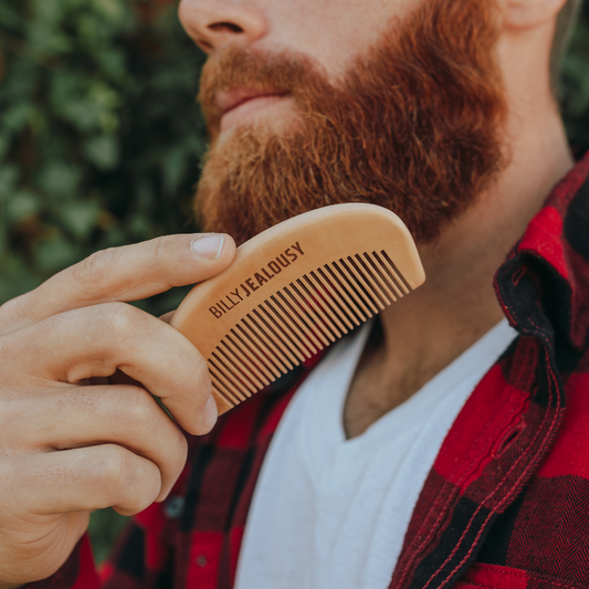 Billy Jealousy Wooden Beard Comb