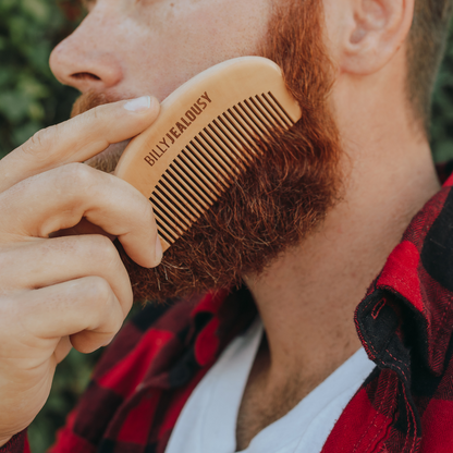 Billy Jealousy Wooden Beard Comb
