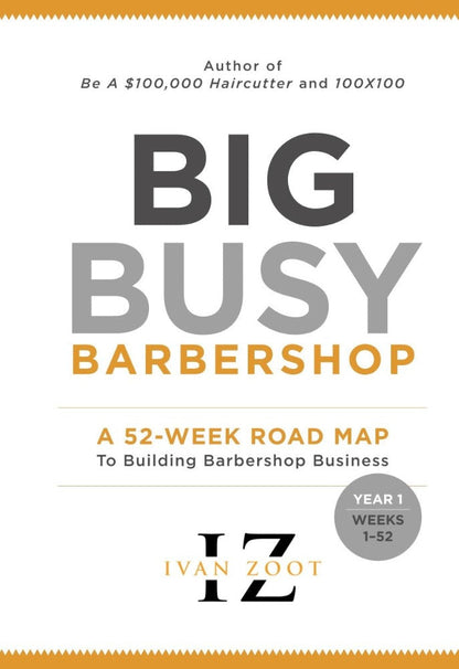 Ivan Zoot Big Busy Barbershop: Year 1, Weeks 1 through 52 Paperback Book Front Cover