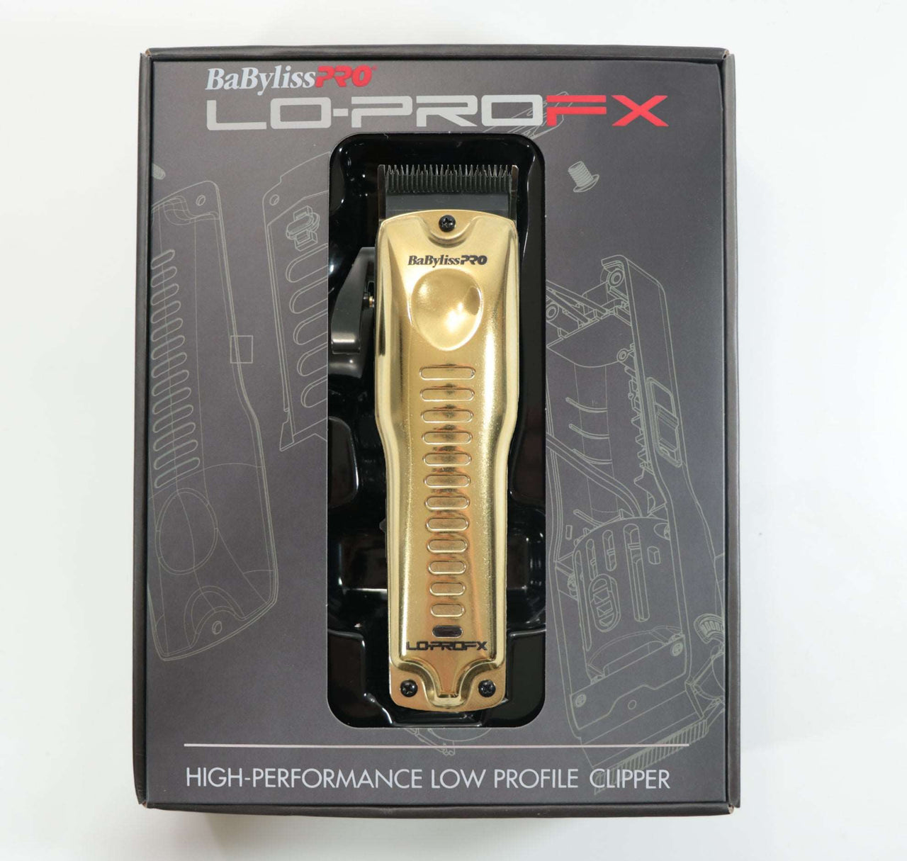 BabylissPro LO-PROFX Clipper & Trimmer Combo Gold Limited Edition FXHOLPKLP-G