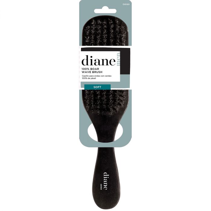 Diane D8169 Soft 100% Boar Bristle Wave Brush