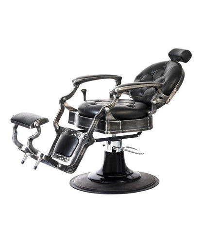 The Hugo Vintage Professional Barber Chair - Gold or Silver