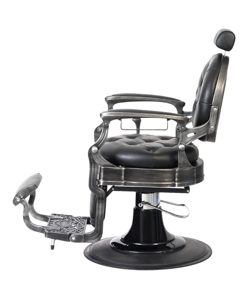 The Hugo Vintage Professional Barber Chair - Gold or Silver