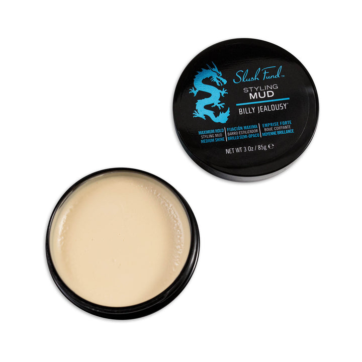 Billy Jealousy Slush Fund Styling Mud 3oz, Touchable Hold / Low Shine / Natural Look